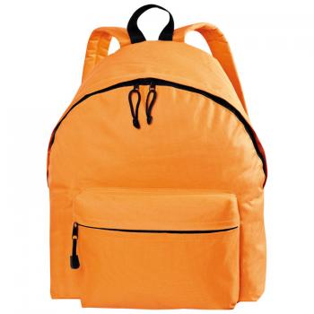 Rucksack aus Polyester / Farbe: orange