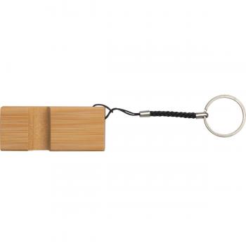 Schlüsselanhänger "Bambushandyhalter" mit Gravur