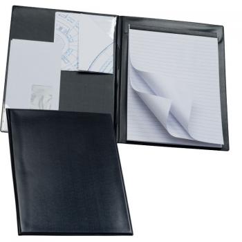 Schreibmappe / Dokumentenmappe / mit linierten Schreibblock / DIN A4