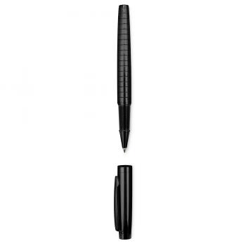 Schreibset / bestehend aus Kugelschreiber + Rollerball / Farbe: schwarz