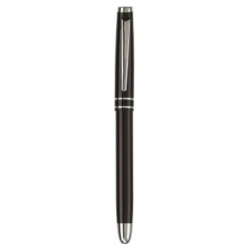 Schreibset / bestehend aus Kugelschreiber und Rollerball / Farbe: schwarz