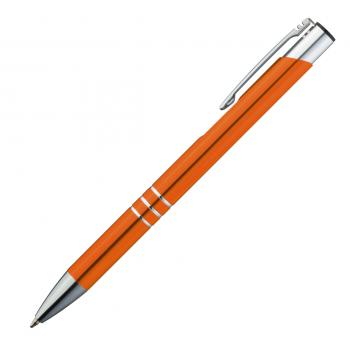 Schreibset mit Gravur / Touchpen Kugelschreiber + Kugelschreiber / Farbe: orange