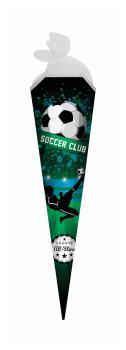 Schultüte / Zuckertüte / 50cm / eckig / "Fußball"