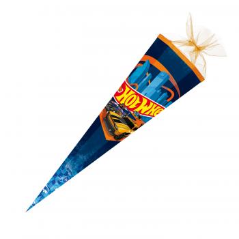Schultüte / Zuckertüte / 85cm / eckig / "Hot Wheels Speed Club"