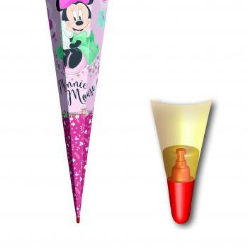 Schultüte / Zuckertüte / 85cm / eckig / "Minnie Maus"