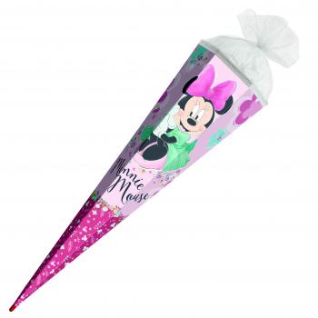 Schultüte / Zuckertüte / 85cm / eckig / "Minnie Maus"