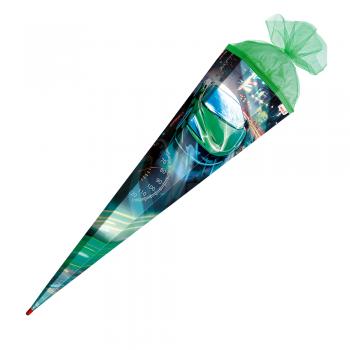 Schultüte / Zuckertüte / 85cm / eckig / "Racing"