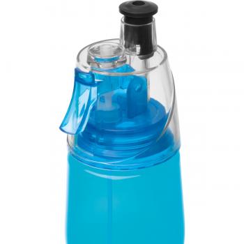 Sporttrinkflasche mit Sprayfunktion / 700ml / Farbe: hellblau