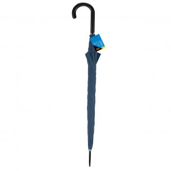 Stockschirm "Soft-Touch-Designgriff" / Regenschirm / Ø100x88cm / Farbe: blau