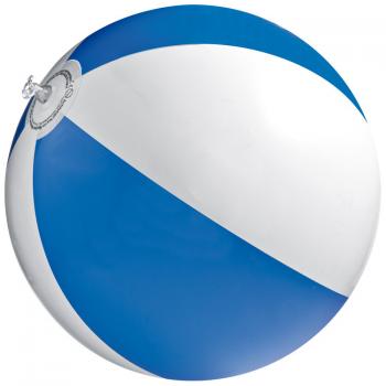 Strandball / Wasserball / Farbe: blau-weiß