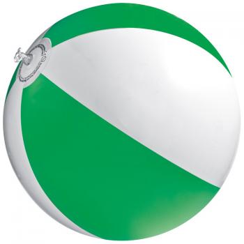 Strandball / Wasserball / Farbe: grün-weiß