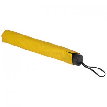 Taschen-Regenschirm / mit Schutzhülle / Farbe: gelb