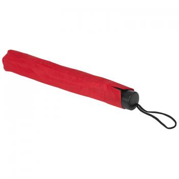 Taschen-Regenschirm / mit Schutzhülle / Farbe: rot