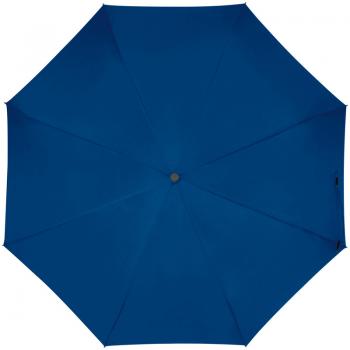 Taschenschirm aus Pongee mit Karabinergriff / Farbe: blau