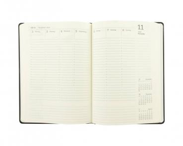 Terminplaner 2026 / Wochenkalender / Farbe: schwarz