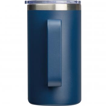 Thermo-Trinkbecher aus Edelstahl / 650ml / Farbe: dunkelblau