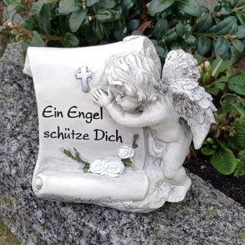 Tiergedenkstein/ Tiergrabstein "Ein Engel schütze Dich "