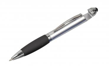 Touchpen Drehkugelschreiber / mit Handyhalterung
