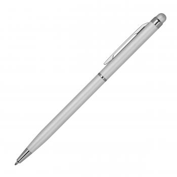 Touchpen Kugelschreiber / schlankes design / Farbe: silber