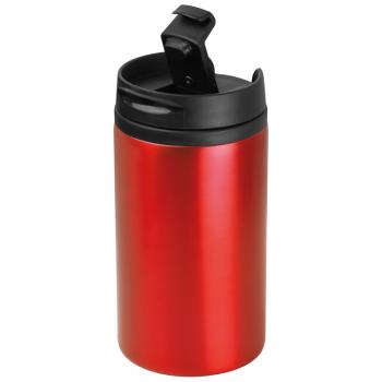 Trinkbecher mit Gravur / 250 ml / Farbe: rot