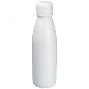Trinkflasche / aus Aluminium/ Füllmenge 0,6l / Farbe: weiß