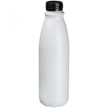 Trinkflasche / aus Aluminium/ Füllmenge 0,6l / Farbe: weiß