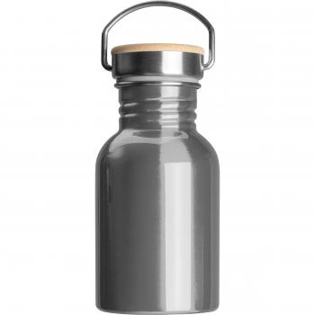 Trinkflasche / aus Edelstahl / 300ml / Farbe: silber