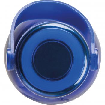 Trinkflasche aus recyceltem Aluminium mit Gravur / 750ml / Farbe: blau