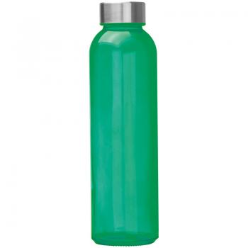 Trinkflasche mit Namensgravur - aus Glas - Füllmenge: 500ml - Farbe: grün