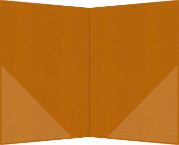 Urkundenmappe DIN A4 / Farbe: schwarz-orange
