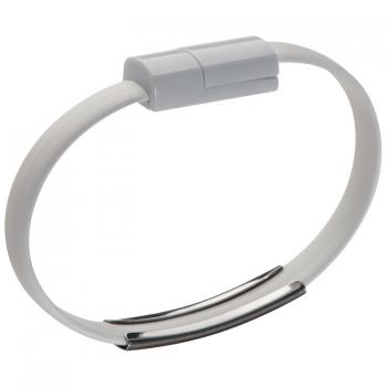USB Armband mit Gravur / zur mobilen Datenübertragung oder Laden von Smartphones