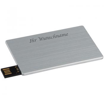 USB-Stick mit Gravur / USB Karte / 4GB / aus Metall