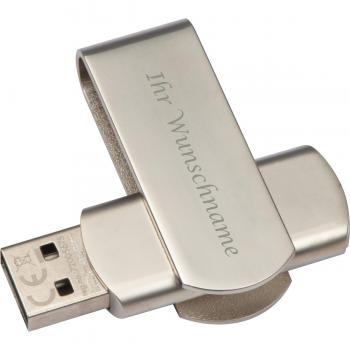 USB-Stick Twister 2.0 mit Gravur / 16GB / aus Metall