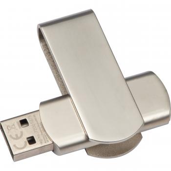 USB-Stick Twister mit Gravur / 8GB / aus Metall