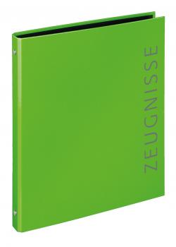 VELOFLEX Zeugnismappe / Zeugnisringbuch / Farbe: grün
