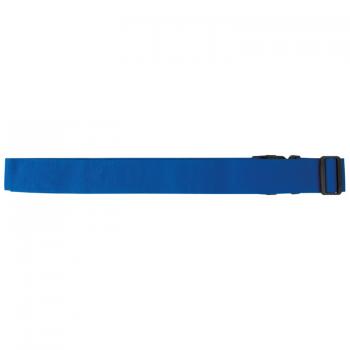 Verstellbares Kofferband / Koffergurt / aus Polyester / Farbe: blau