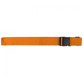 Verstellbares Kofferband / Koffergurt / aus Polyester / Farbe: orange