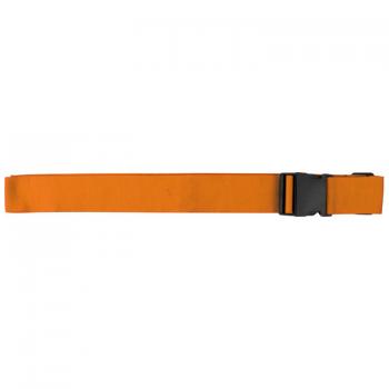 Verstellbares Kofferband / Koffergurt / aus Polyester / Farbe: orange