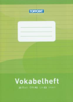 Vokabelheft liniert DIN A5 Lineatur 53