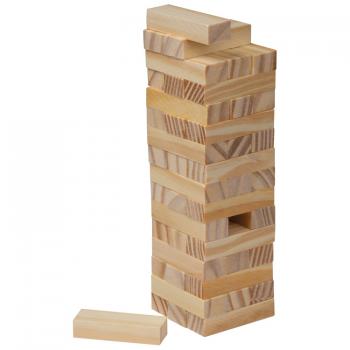 Wackelturm-Spiel / 54teilig / aus Holz