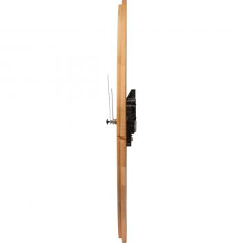 Wanduhr aus Bambus mit Gravur