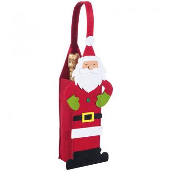 Weihnachtstasche / Geschenkbeutel / aus Filz / "Weihnachtsmann"