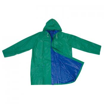 Wendbare Regenjacke / in XL / Farbe: blau-grün