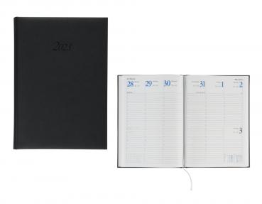 Wochenplaner 2023 / Buchkalender / Größe: 17,2x24cm / Farbe: schwarz