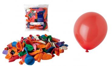 XXL Pack Luftballons / 150 Stück / verschiedene Farben