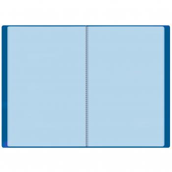 Zeugnismappe / A4 / mit 20 Hüllen / Farbe: blau