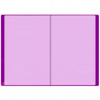 Zeugnismappe / A4 / mit 20 Hüllen / Farbe: pink