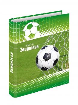 Zeugnismappe / Zeugnisringbuch / "Fußball"