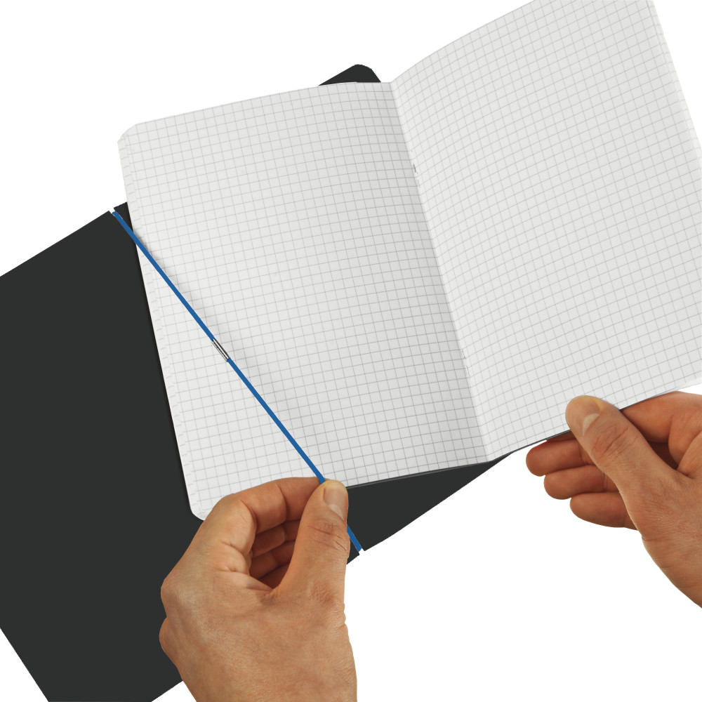 // kariert 40 Bl A5 Notizbuch Herlitz Notizheft flexibel
