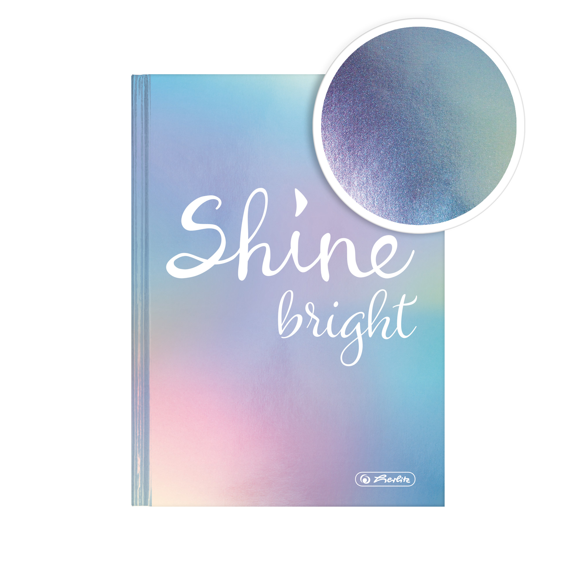 A6 Herlitz Schülerplaner "Shine" Schülerkalender 2020-2021 